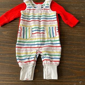 Hanna Andersson 2pc overall set